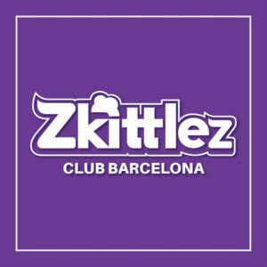Zkittlez Club Letreros Horizontal Cuadrado